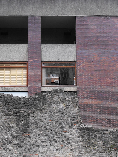 a detail showing London Wall and The Barbican