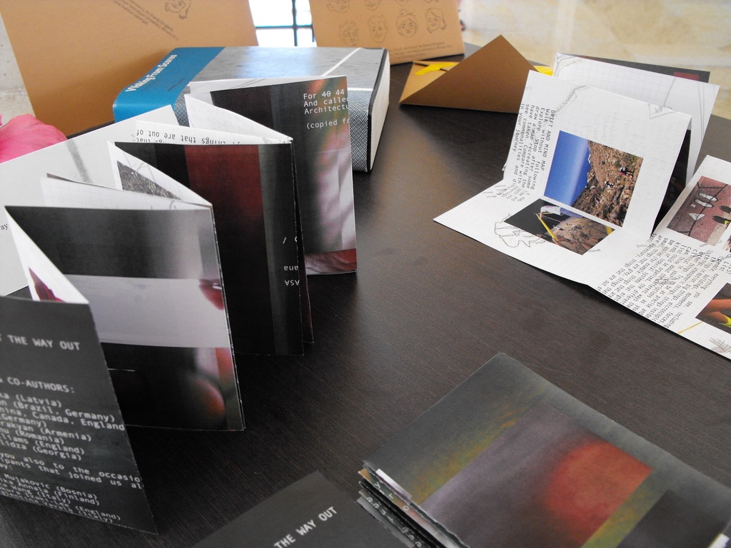 zines produced by the workshop