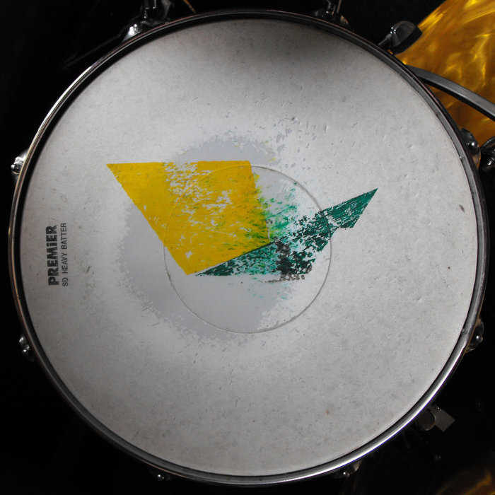 a snare drum depicting the Outdoor Scene logo